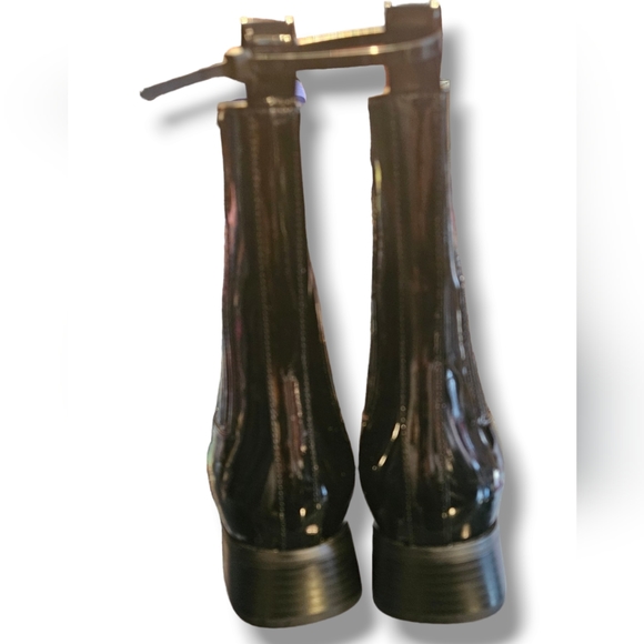 Womens black ankle boots - Picture 4 of 6